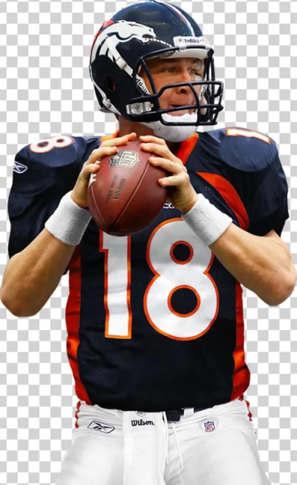 Peyton Manning Denver Broncos PNG Transparent