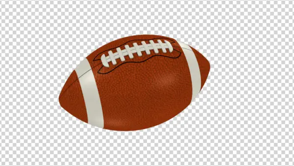 American Football PNG Transparent Background