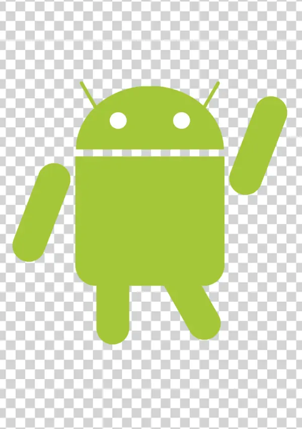 Android Robot Logo PNG Transparent Background