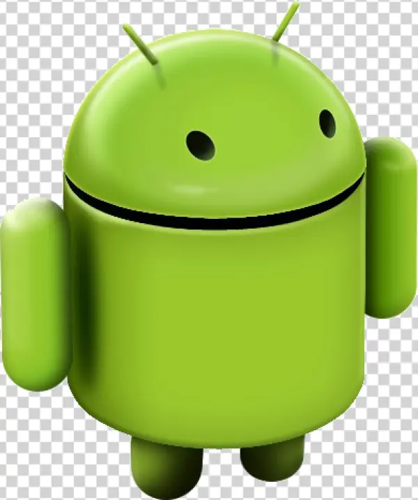 Android Robot Logo PNG Transparent Background