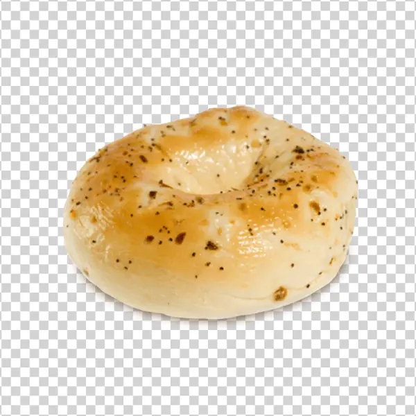 Poppy Seed Bagel PNG Transparent Background