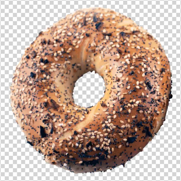 Everything Bagel Transparent PNG