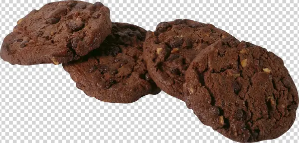 Chocolate Chip Cookies PNG Transparent Background