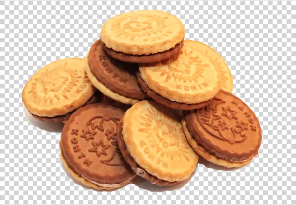 Assorted Sandwich Cookies PNG Transparent Background