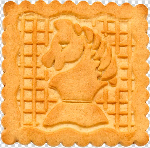 Chess Knight Biscuit PNG Transparent Background
