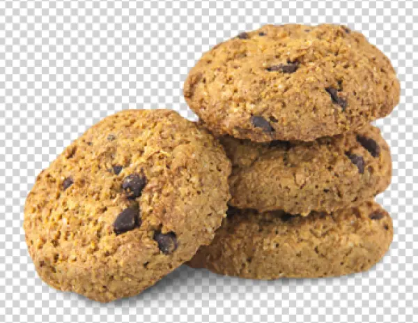 Chocolate Chip Oatmeal Cookies Transparent PNG