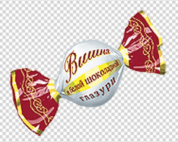 Cherry White Chocolate Candy PNG Transparent Background