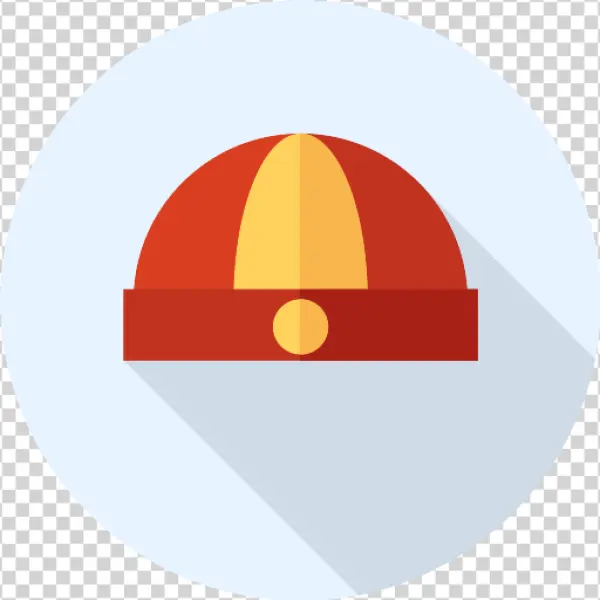 Traditional Chinese Hat Icon PNG