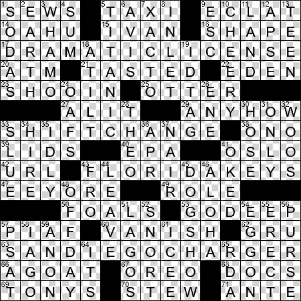 Green Crossword Puzzle with Answers PNG