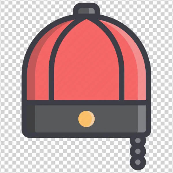Chinese Traditional Hat Icon PNG