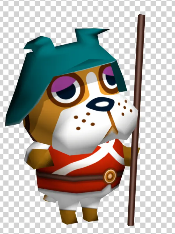 Animal Crossing Copper Character PNG