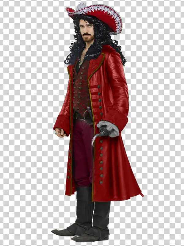 Captain Hook Once Upon a Time PNG Transparent