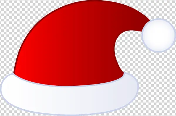 Santa Hat PNG Transparent Background