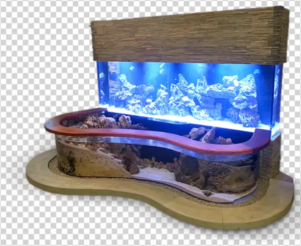 Modern Custom Aquarium PNG Transparent Background