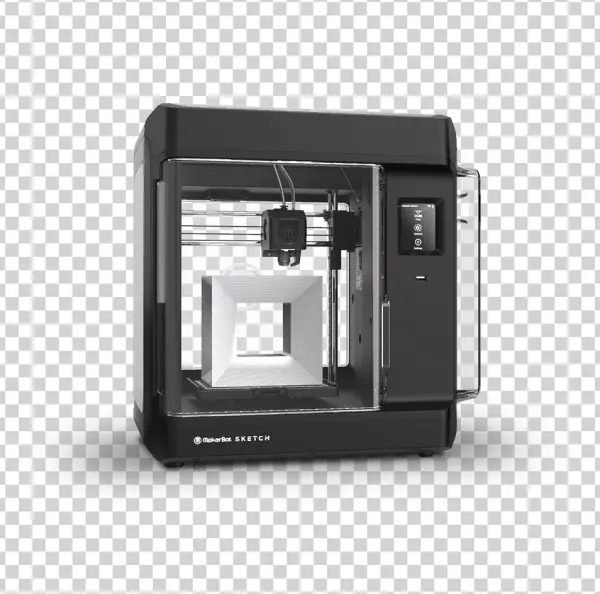 MakerBot SKETCH 3D Printer PNG Transparent Background