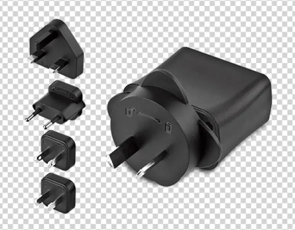 Universal Travel Adapter Plugs PNG Transparent