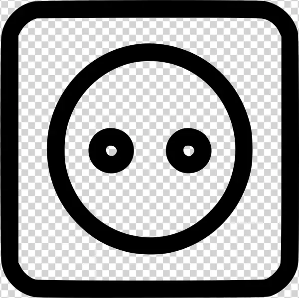 Electrical Outlet Icon PNG Transparent Background