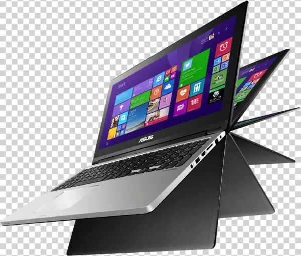 ASUS Convertible Laptop Transparent PNG
