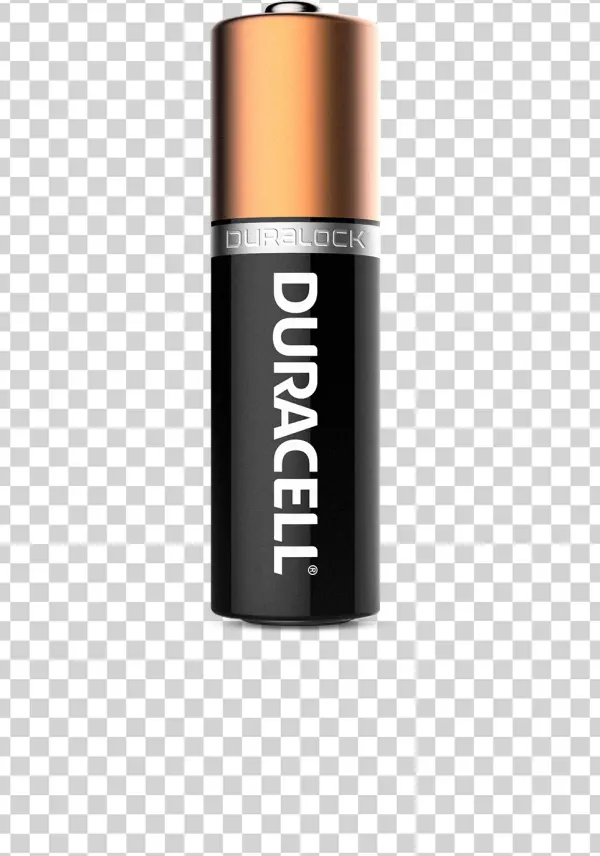 Duracell Duralock Battery PNG Transparent Background