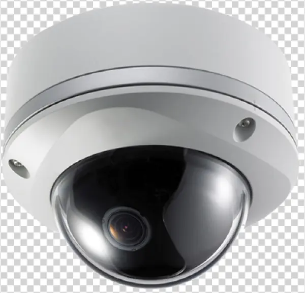 Dome Security Camera PNG Transparent Background