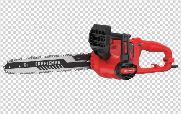 Craftsman Electric Chainsaw PNG Transparent Background