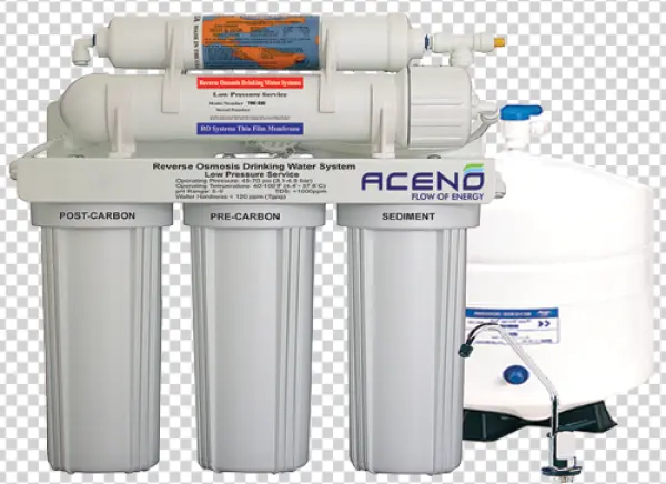 Reverse Osmosis Water Filter System PNG Transparent