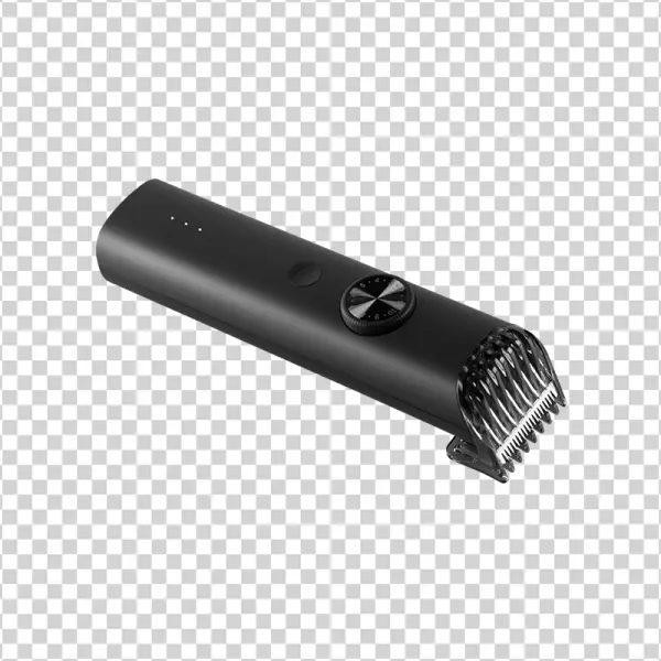 Black Electric Hair Trimmer PNG Transparent Background