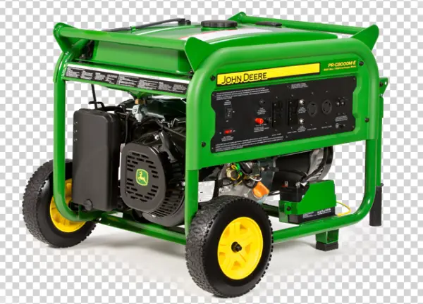 John Deere Portable Generator PNG Transparent