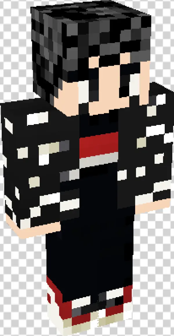 Minecraft Boy Skin with Jacket PNG