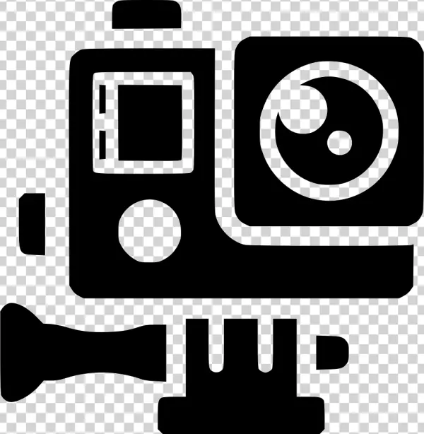 Action Camera Icon PNG Transparent Background