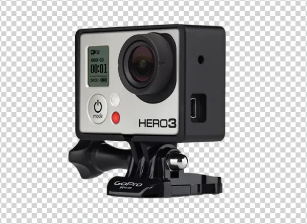 GoPro Hero3 Action Camera PNG Transparent