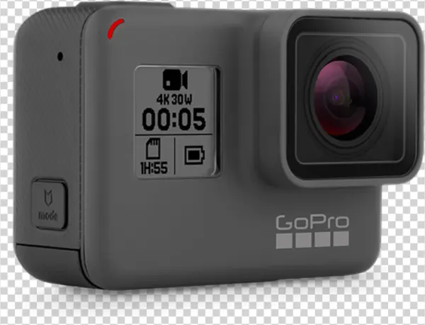 GoPro Hero Camera PNG Transparent Background