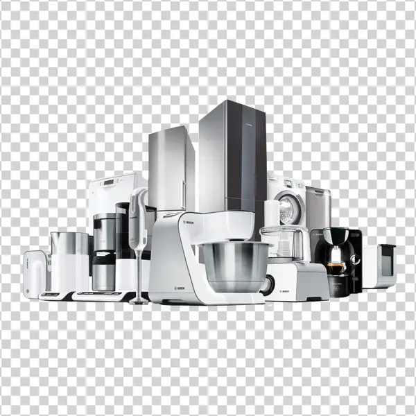 Bosch Home and Kitchen Appliances Collection PNG