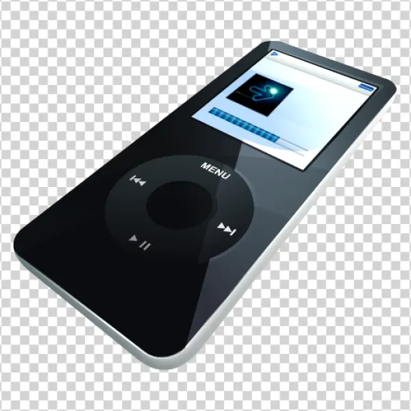 Retro Portable Music Player PNG Transparent