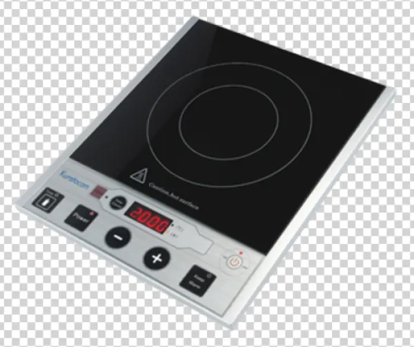 Modern Induction Cooktop PNG Transparent Background
