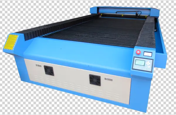 Industrial Laser Cutting Machine PNG Transparent