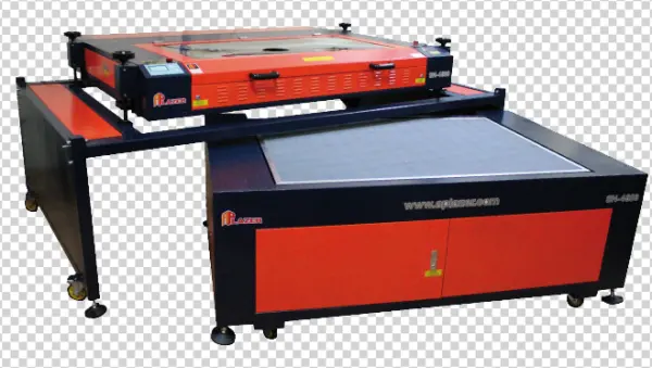 Industrial Laser Engraver and Cutting Machine PNG