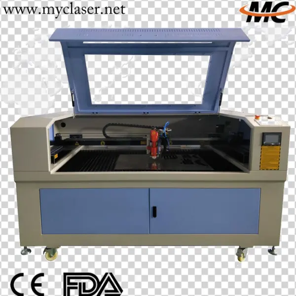 Industrial CO2 Laser Cutting Engraving Machine PNG