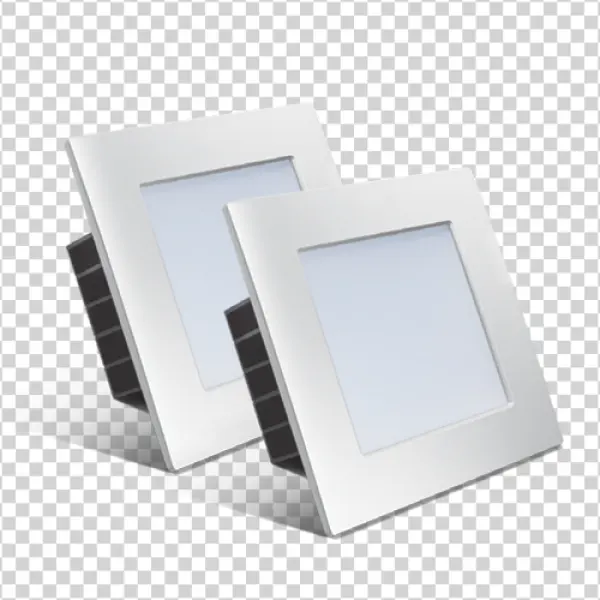 Square LED Panel Lights PNG Transparent Background