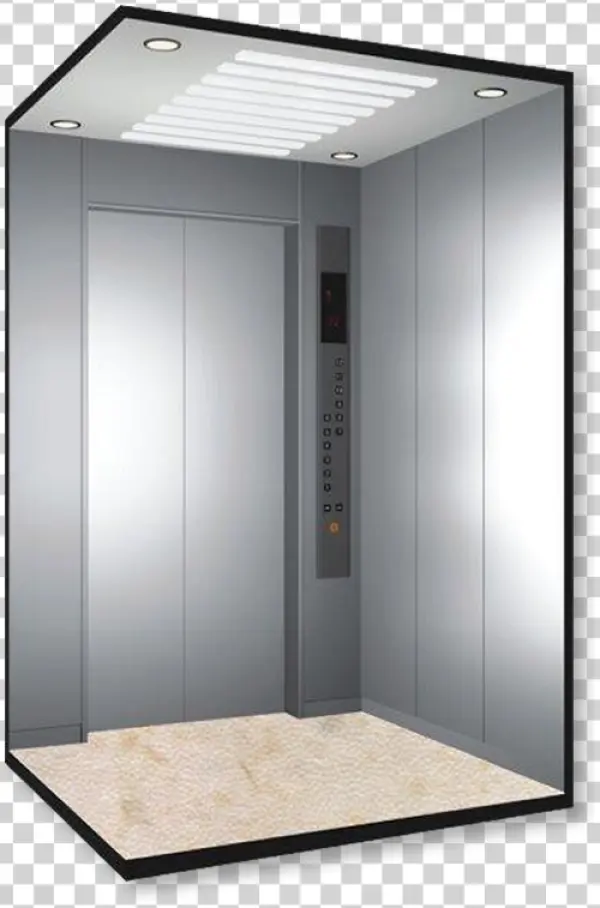 Modern Elevator Interior PNG Transparent Background