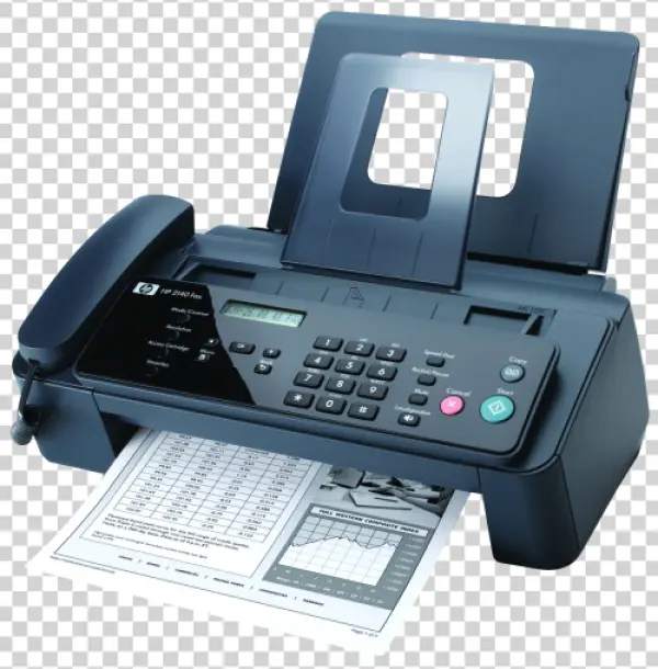 HP 3140 Fax Machine PNG Transparent Background