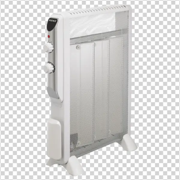 White Electric Panel Heater PNG Transparent Background