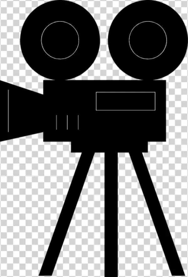 Minimalist Robot Face Outline Transparent PNG