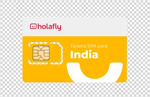 Holafly SIM Card for India PNG Transparent Background