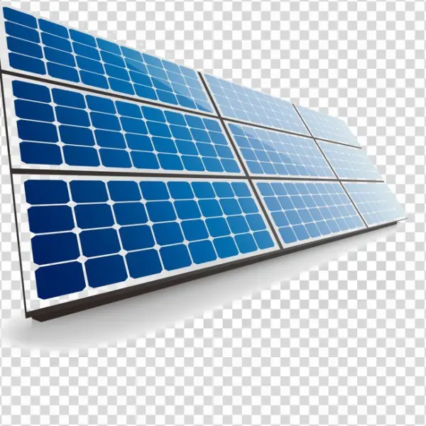 Solar Panel Array PNG Transparent Background