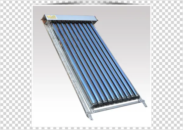 Solar Water Heater Tubes PNG Transparent Background