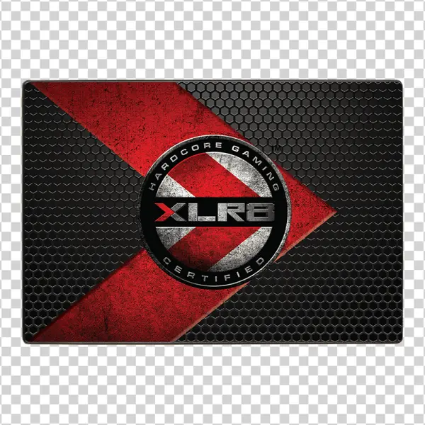 XLR8 Hardcore Gaming Certified Logo PNG