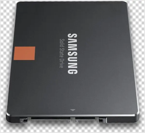 Samsung Solid State Drive (SSD) Transparent PNG