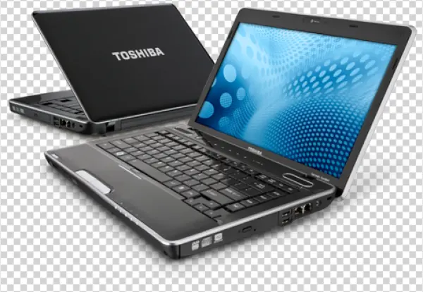 Toshiba Laptop PNG Transparent Background
