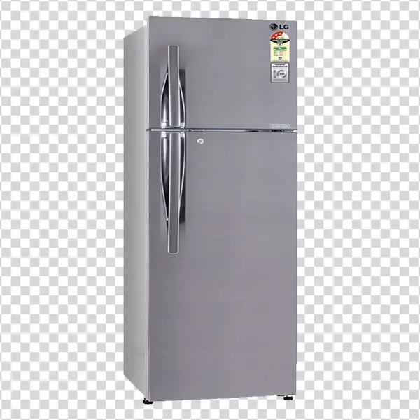 LG Double Door Refrigerator PNG Transparent Background
